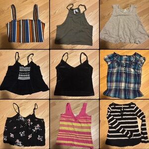 19 piece girls XS-S clothing bundle